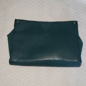Hunter Green crossbody/clutch